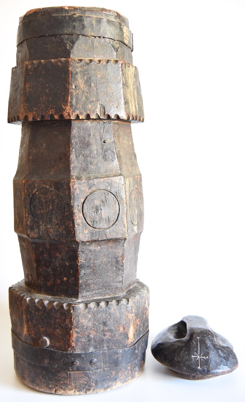 Pila dal pavé, 1800 ca. (© Foto: Museum Gherdëina) Pila dal pavé, 1800 ca. (© Foto: Museum Gherdëina)